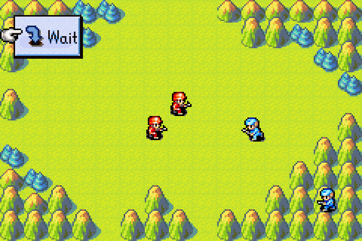 Blue Moon infantry unit moving across the map on the enemy turn