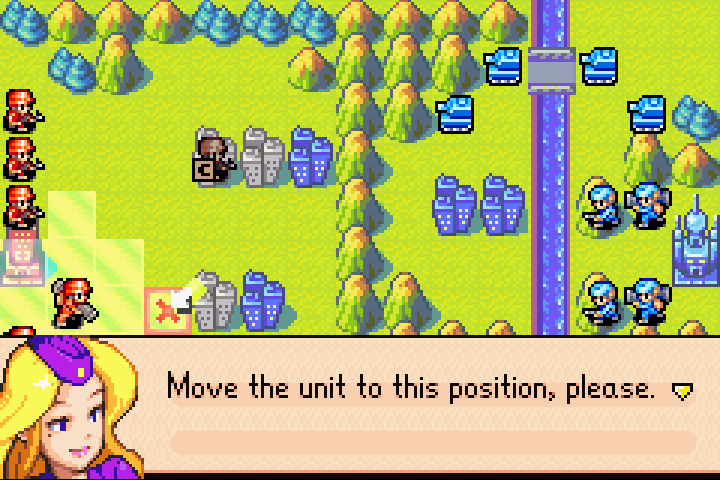 Ophelia acknowledging Nell’s caution warning before moving the unit