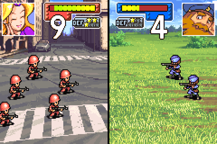 Day 4 attack 4: second mech finishes off the enemy infantry in the south