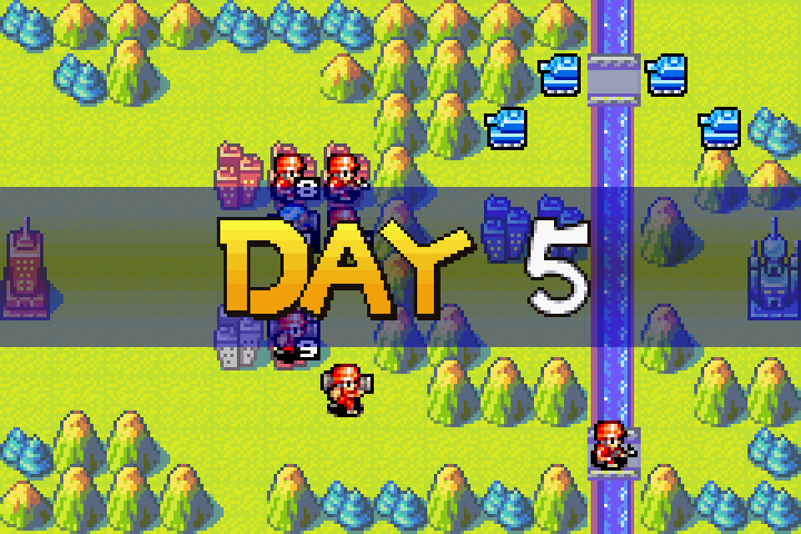 Olaf portrait appearing as Enemy Day 5 begins