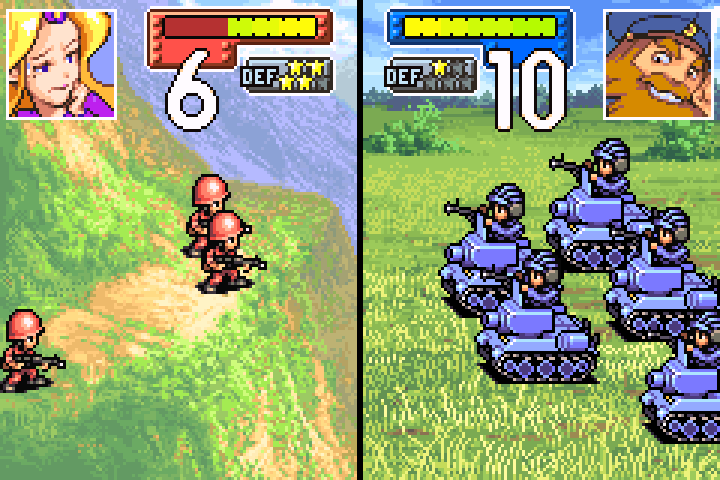 Same result as before: infantry survives, tank now exposed to our mechs