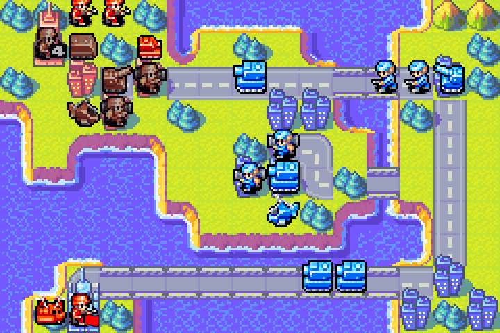 Infantry on Olaf’s HQ, beginning the capture sequence