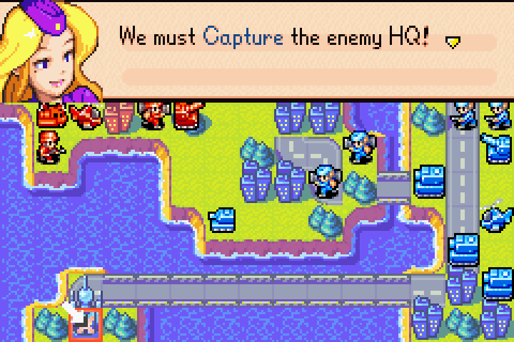 Nell suggesting the only viable option against Olaf’s overwhelming tank force is to capture his HQ